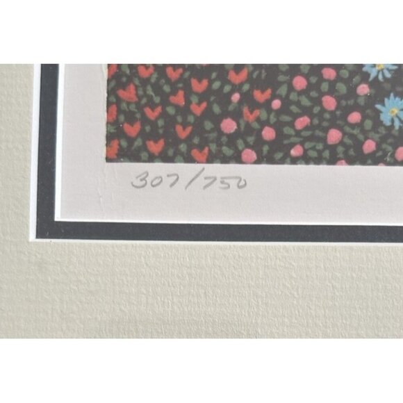 Springtime Nuptials by Jane Wooster Scott Framed Signed Numbered Lithograph - Picture 4 of 6